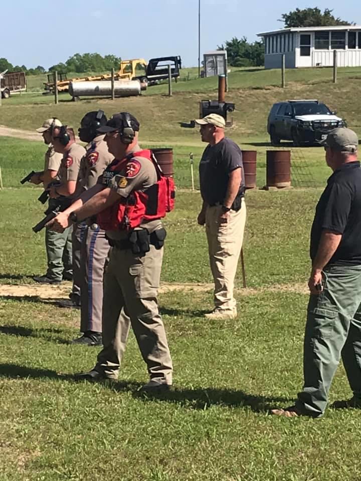 NCSO and the Texas Department of Public Safety conducted joint firearms qualifications at the NCSO range
