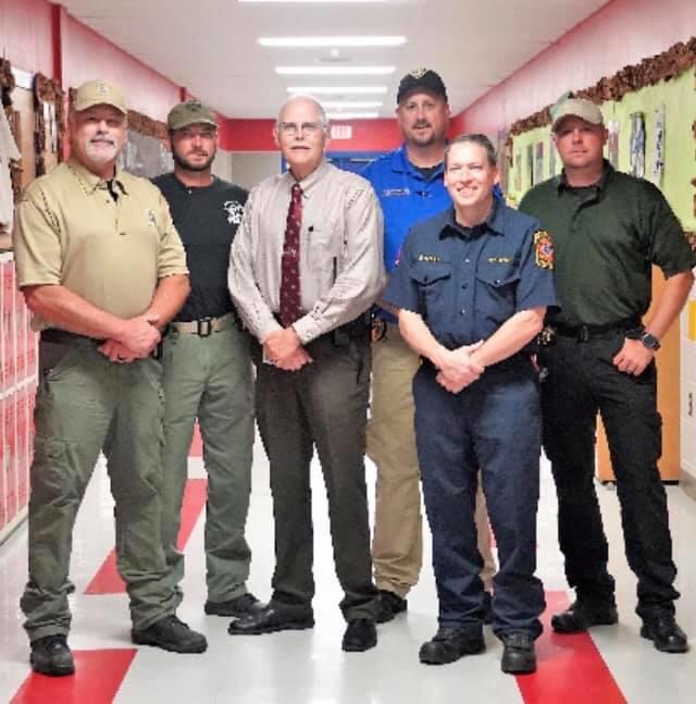 Personnel involved in presenting the Active Shooter Class