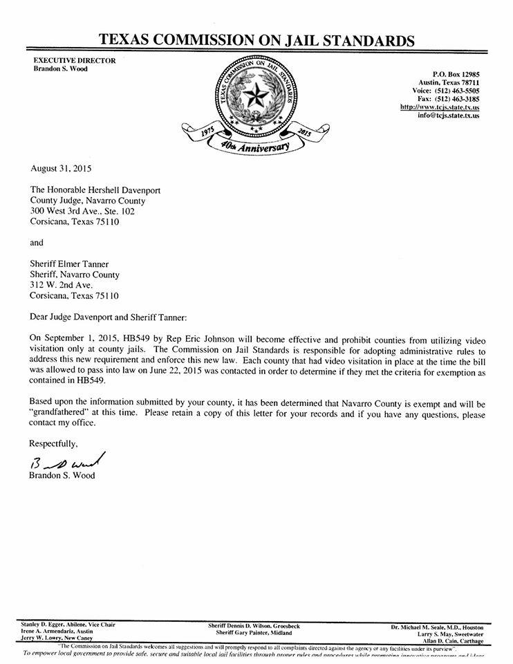 Texas Commission on Jail Standards