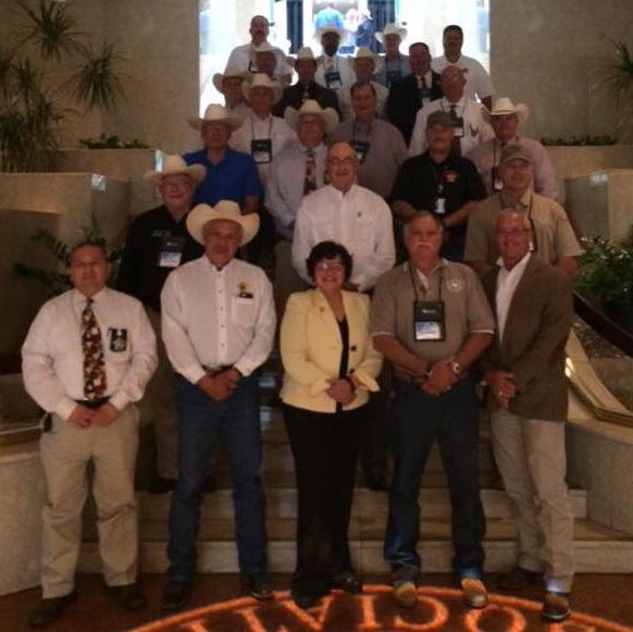Sheriffs in attendance at the 30th annual Texas Jail Conference in Austin