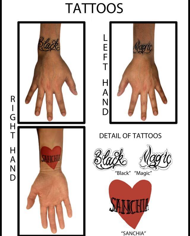 Detail of Tattoos