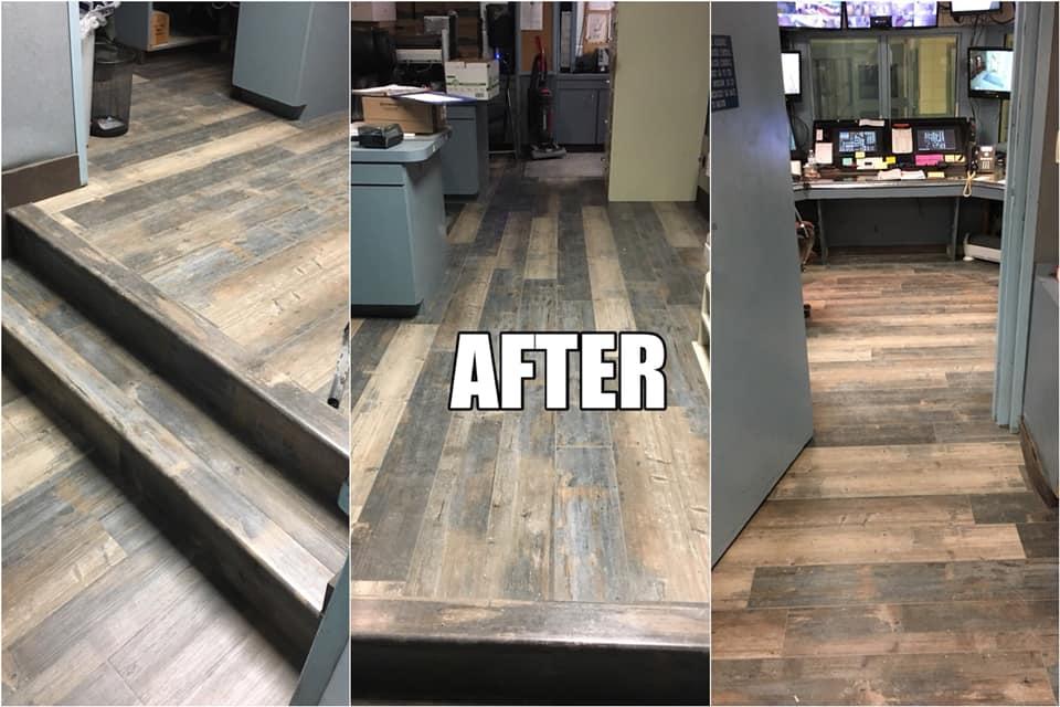 After: New hardwood floors