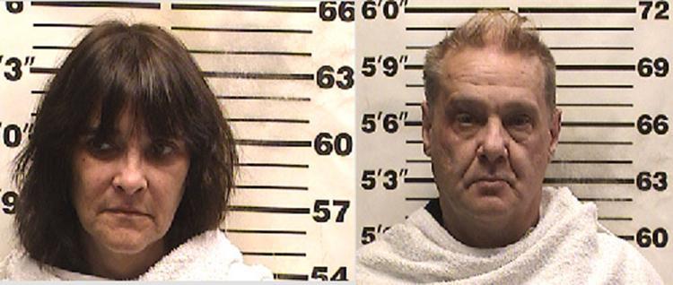 Elizabeth Ann Vasquez and Jeffrey Killian; Mugshots