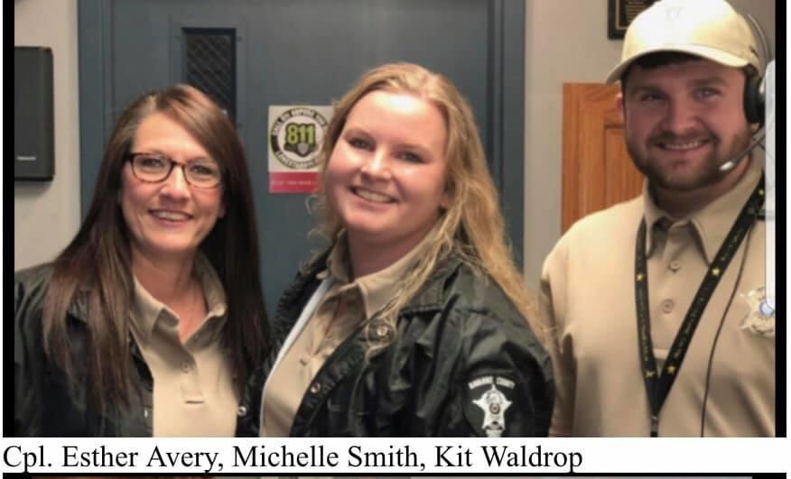 Cpl. Ester Avery, Michelle Smith, Kit Waldrop