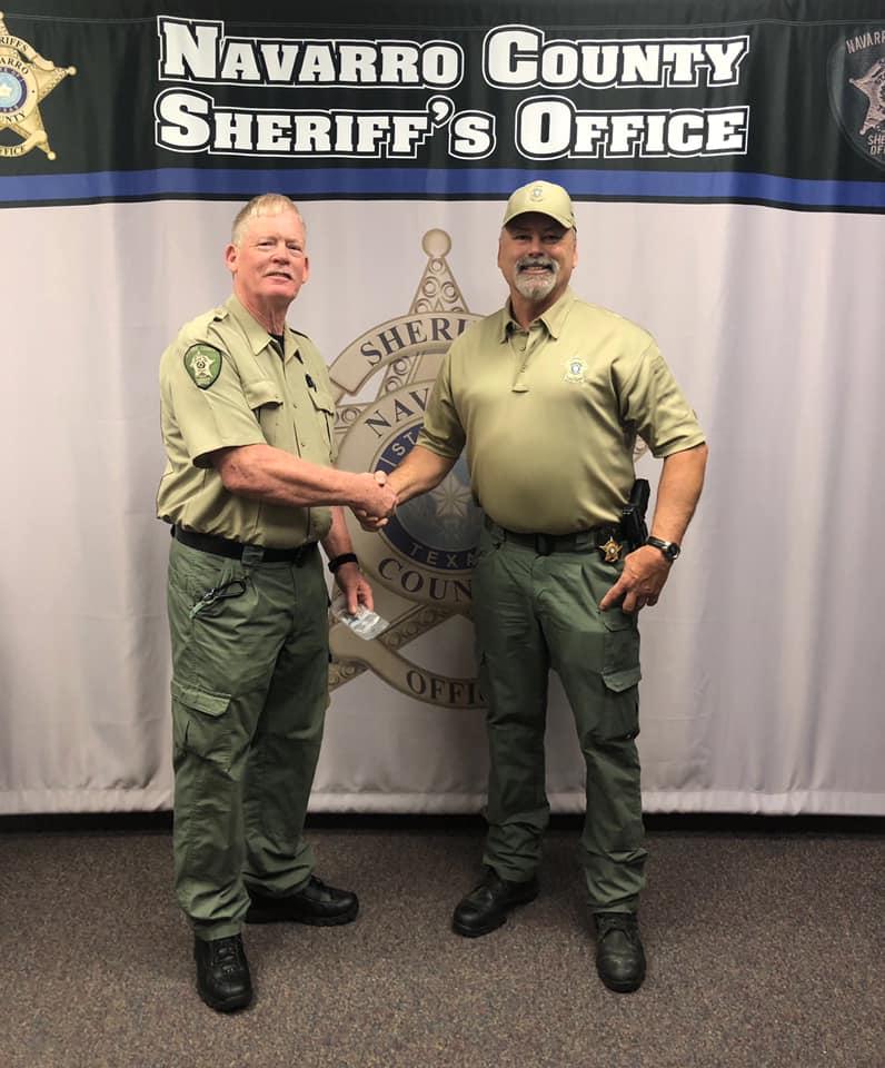 Jerry Bennett being welcomed to the NCSO as a Detention Officer