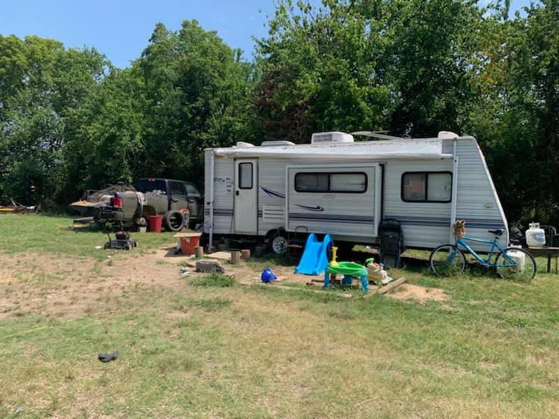 a stolen RV recovered by police