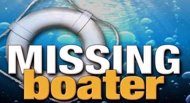 a graphic with a life preserver that says missing boater