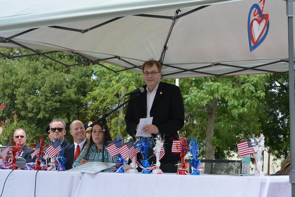 presenter at Bunert Park