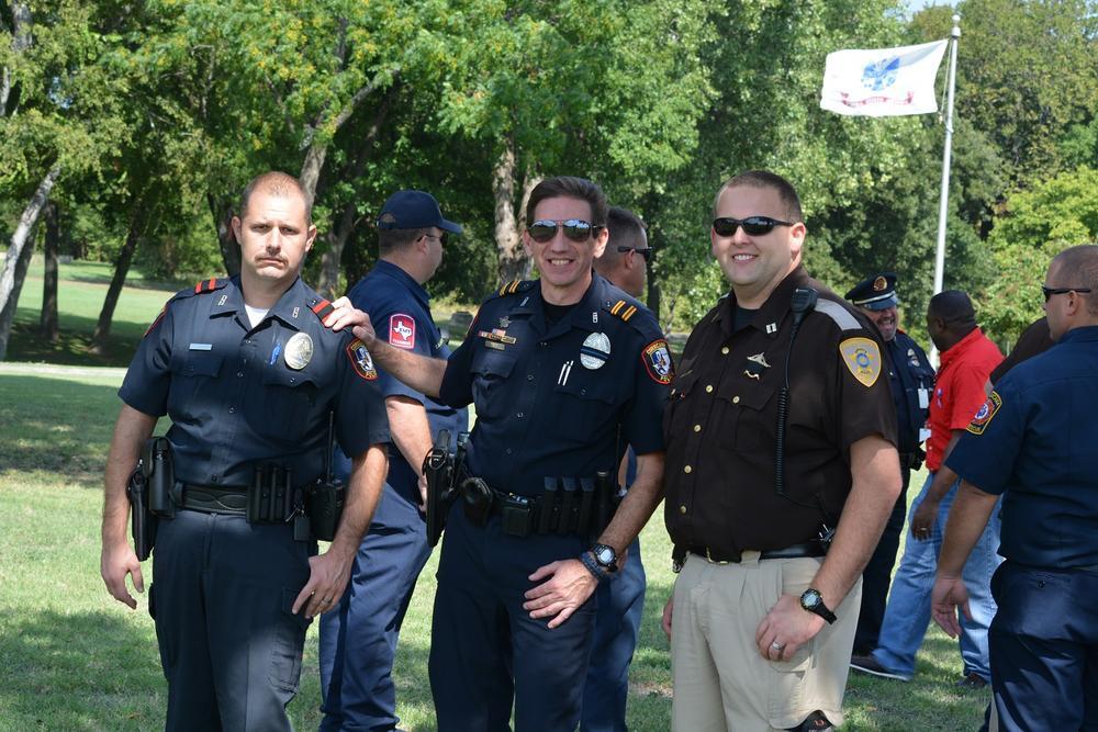 group photo of officers