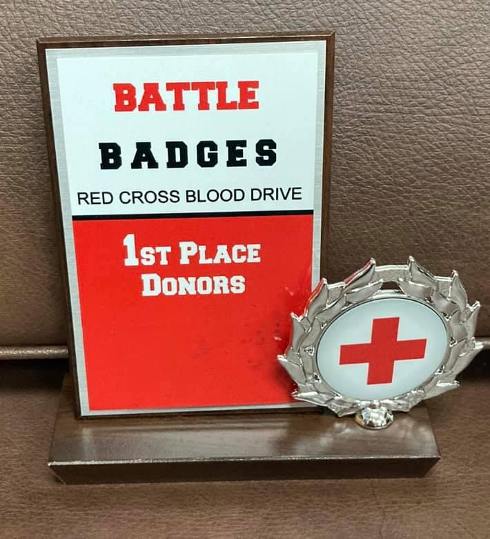 blood drive award