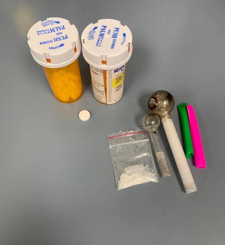 assorted illicit drugs and prescription pills