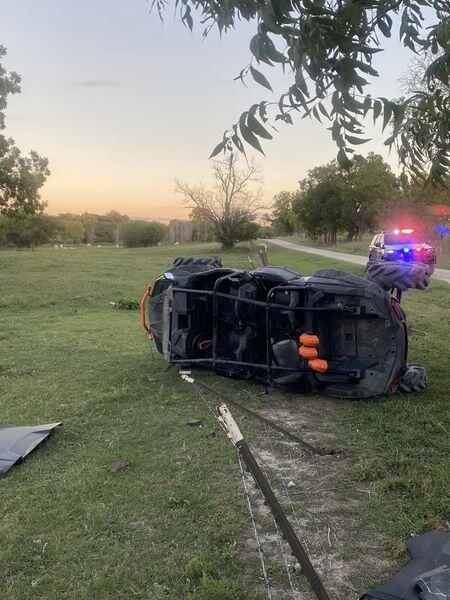 atv crashes reported stolen