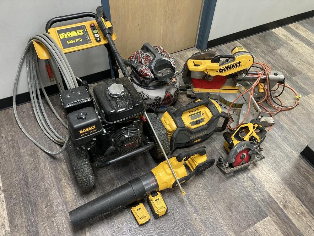 stolen equipment