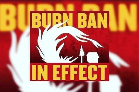 burn ban in effect