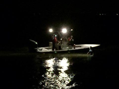 Photo from scene at Richland Chambers Reservoir