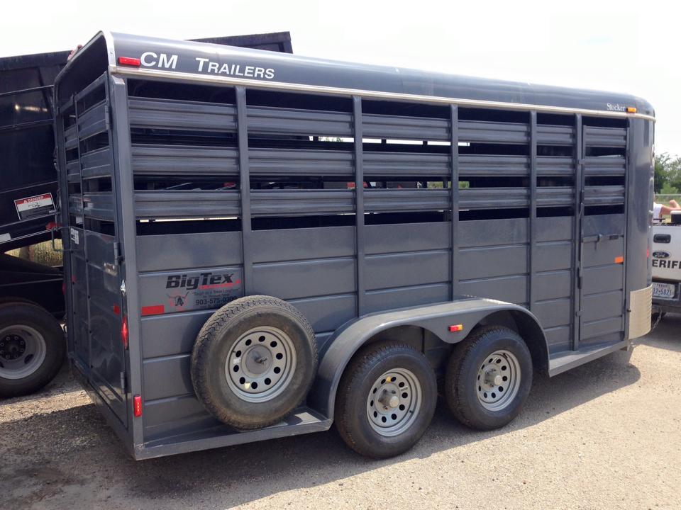 CM livestock trailer side view