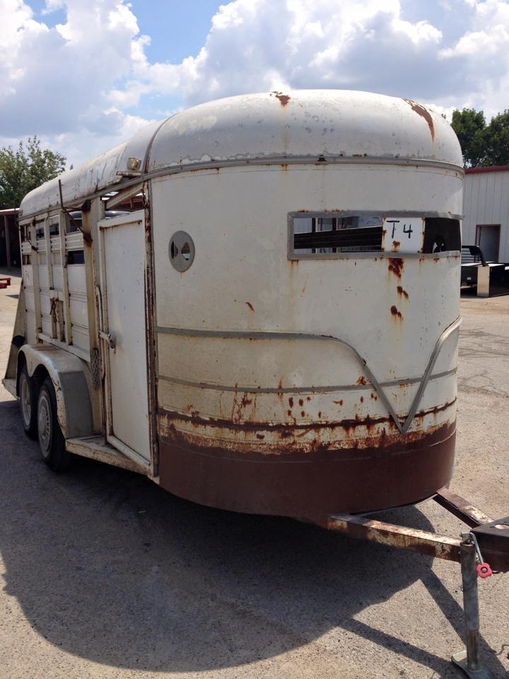 very used 1993 livestock trailer