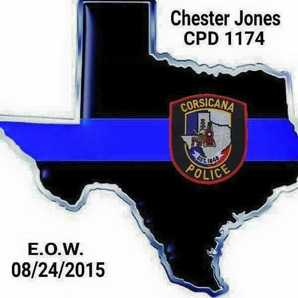 Chester Jones badge number CPD 1174 E.O.W.