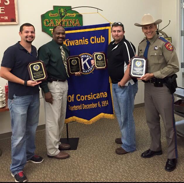 congratulations to CPD officers Garrett Harrell, Kenneth Dunagan and State Trooper William Grauzer on receiving their awards