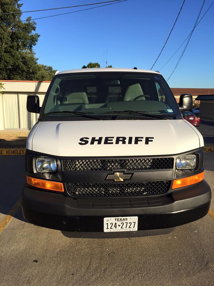 2015 Chevy prisoner transport van