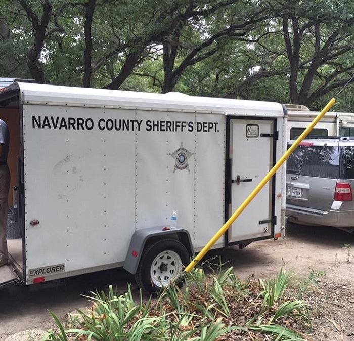 Navarro County Sheriff's Dept. trailer